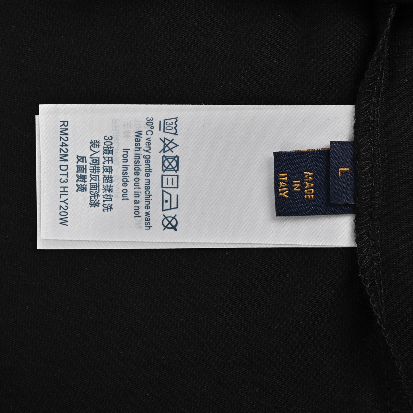 Louis Vuitton 25ss pink lettering short sleeves