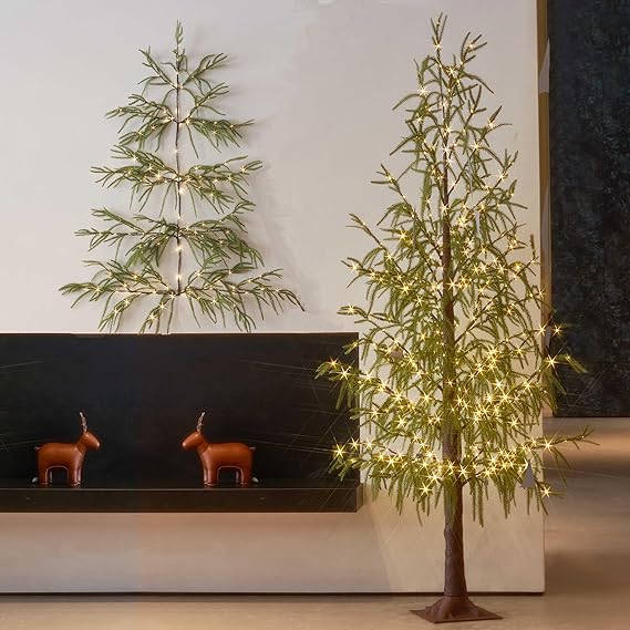 🎄Early Christmas Sale🔥Pre-Lit Wall Hanging  Christmas  Decoration with Timer