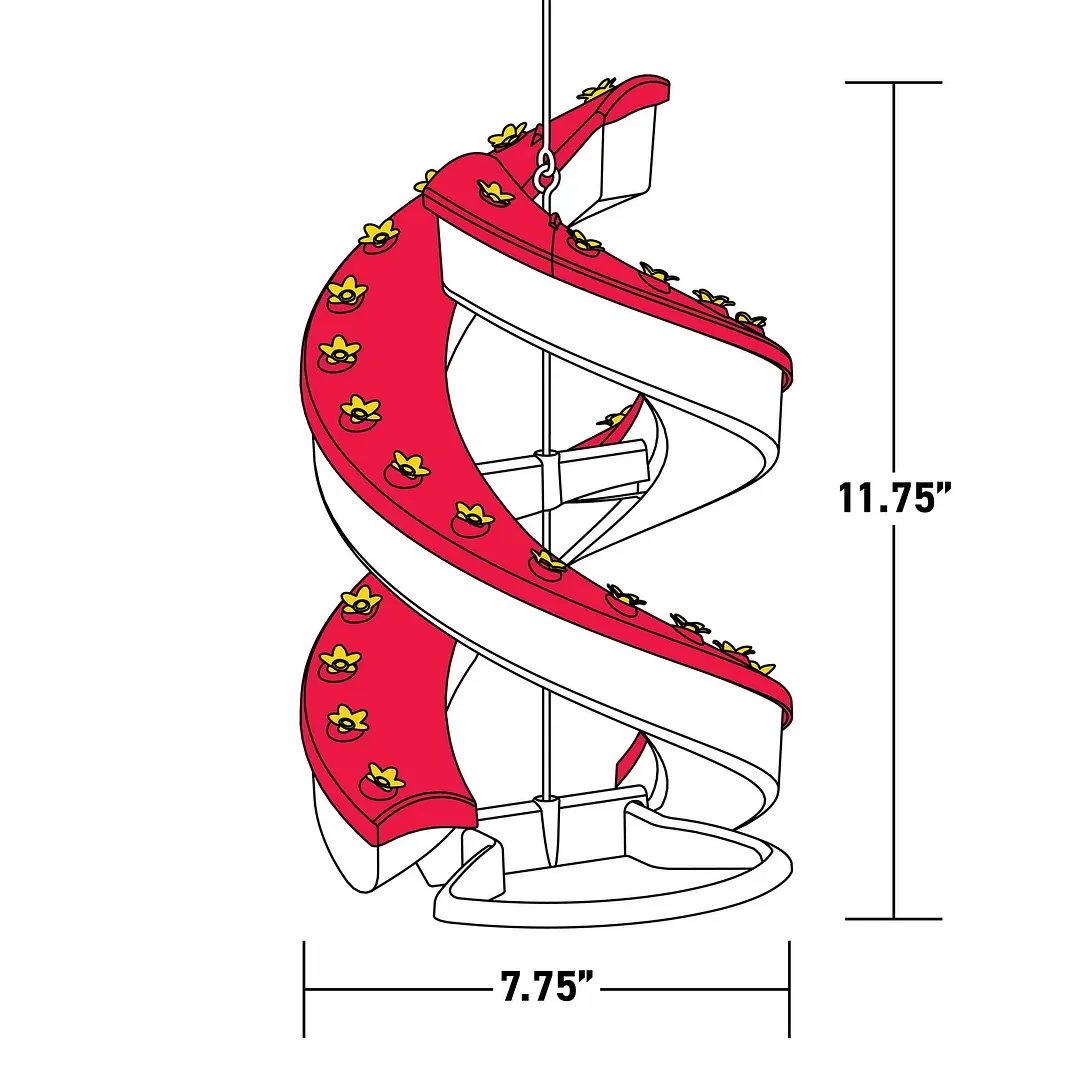 💥Pre-Sale💥 - DNA Helix 32-Port Hummingbird Feeder