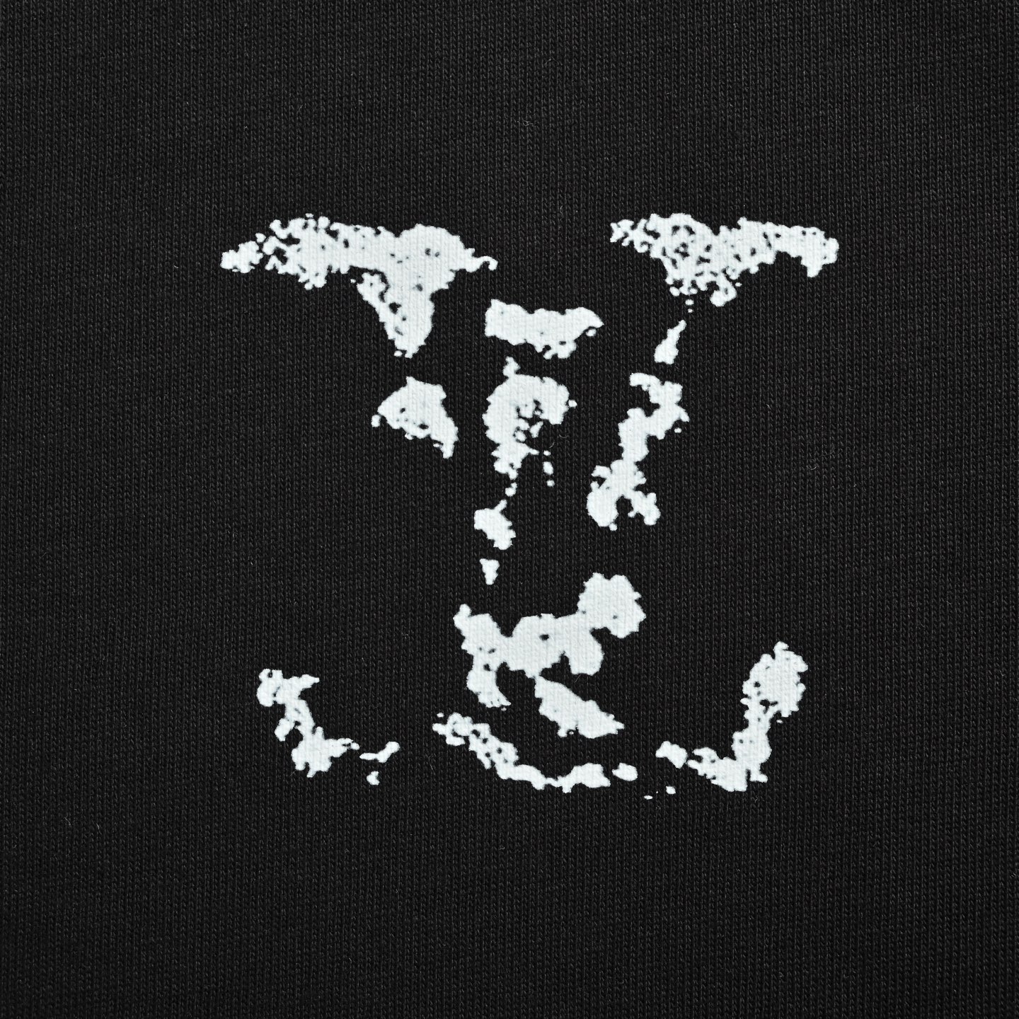 Louis Vuitton 25ss cloud letter logo short sleeve