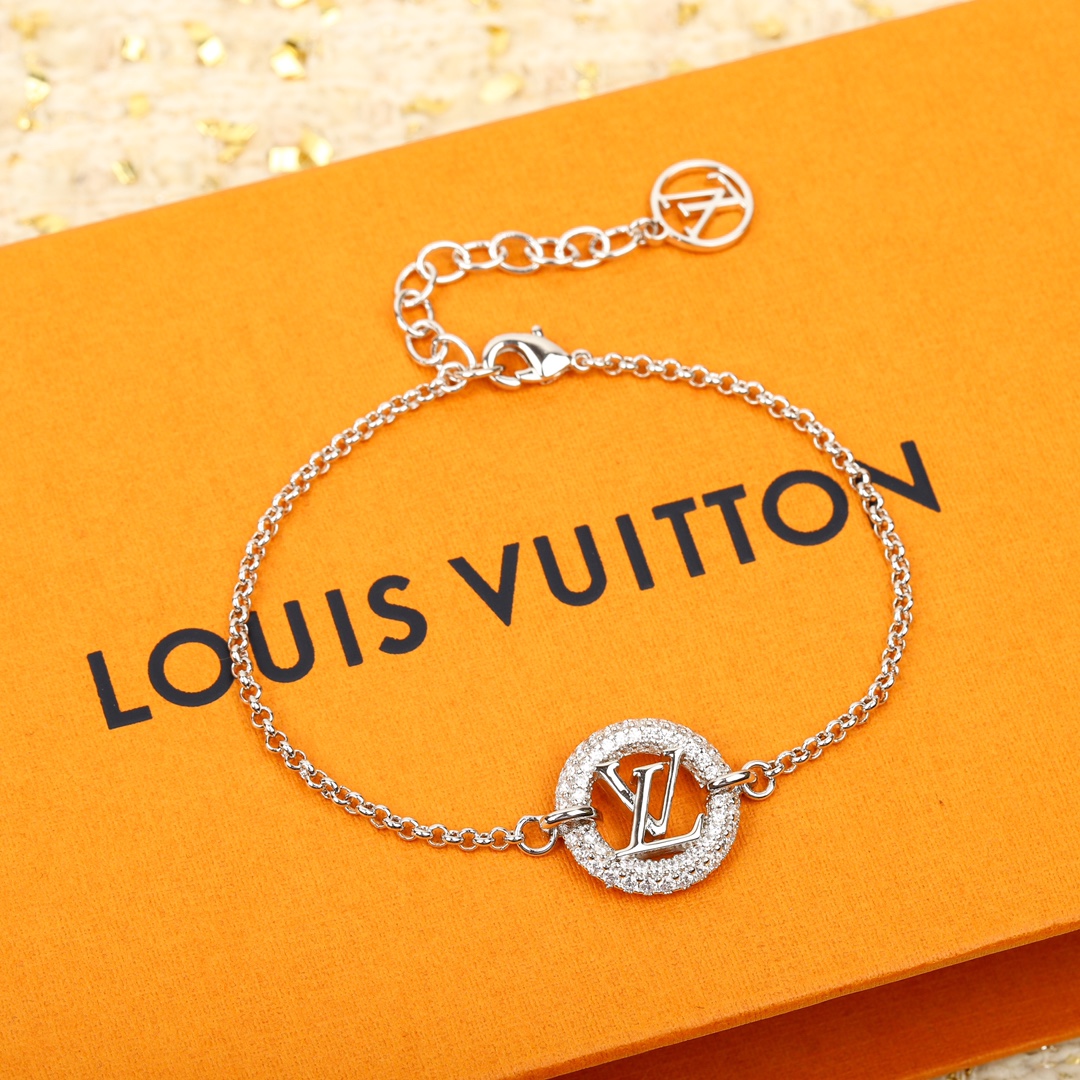 Louis Vuitton Alphabet Diamond Bracelet