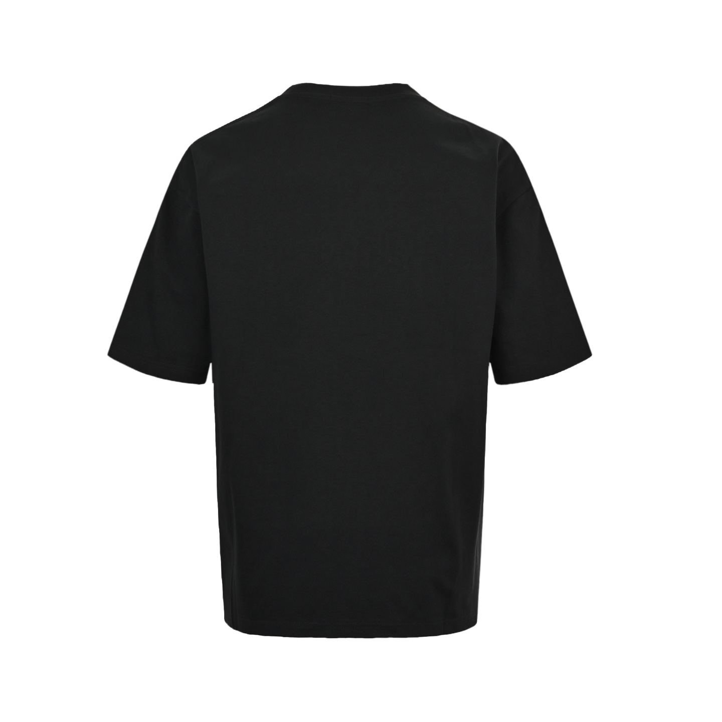 Balenciaga 25ss Sanskrit letters flocked print short sleeves
