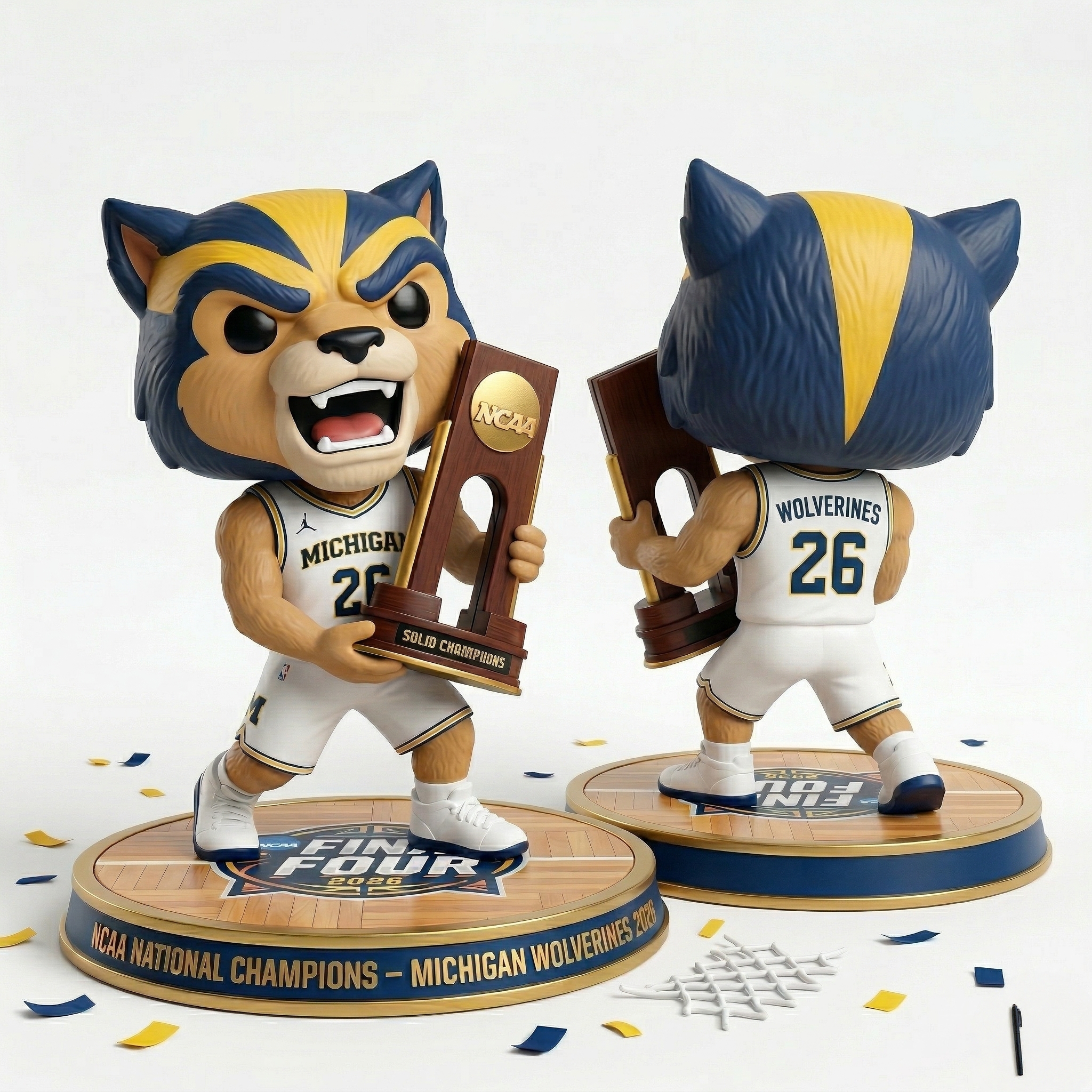 Michigan Wolverines Champions Edition Figure