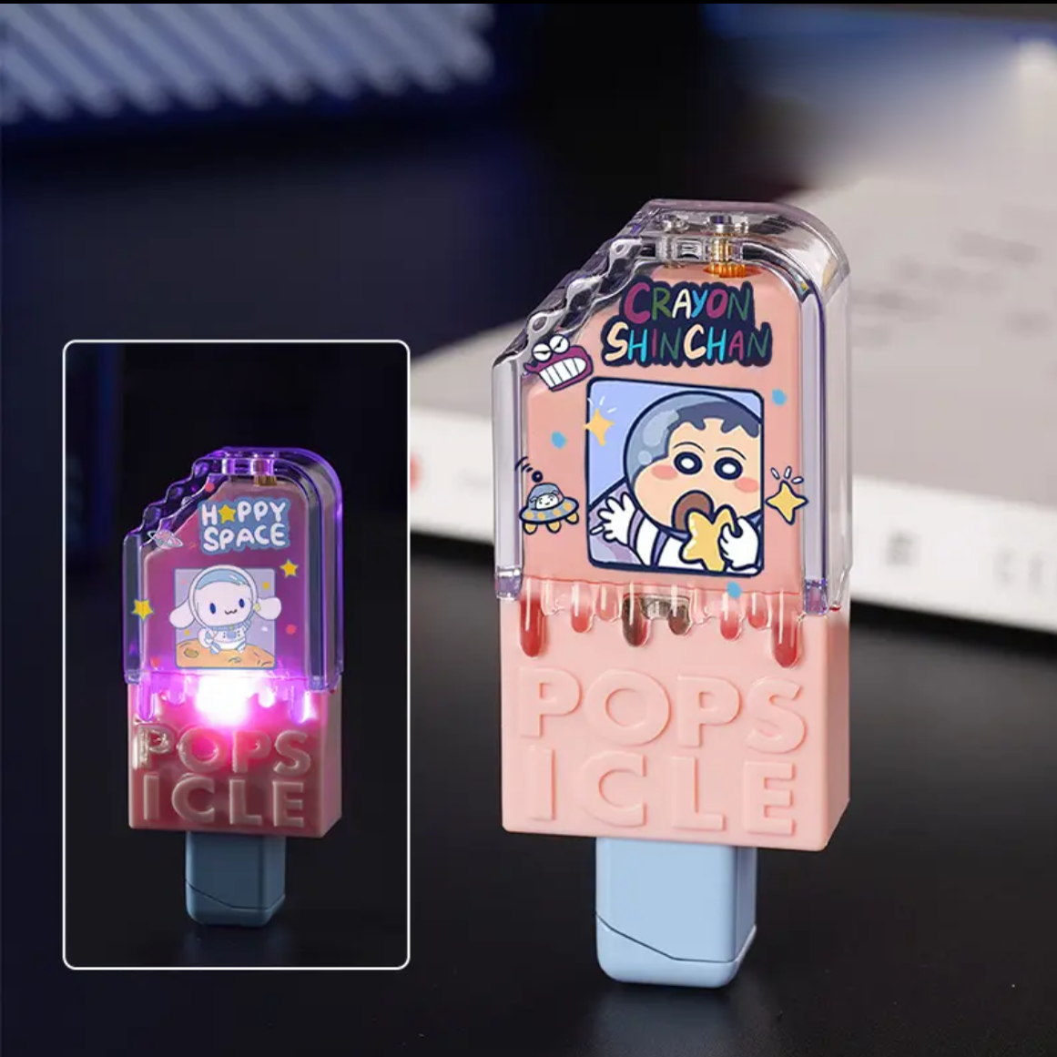 Ice cream shape lighter cute design gift for best friend