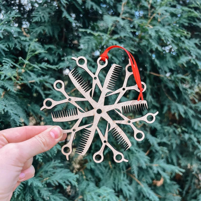 Hairdresser SnowWonders Ornament