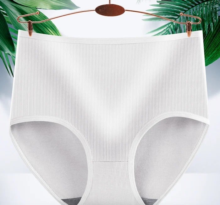 ladies high waist butt lift antibacterial hygroscopic underwear