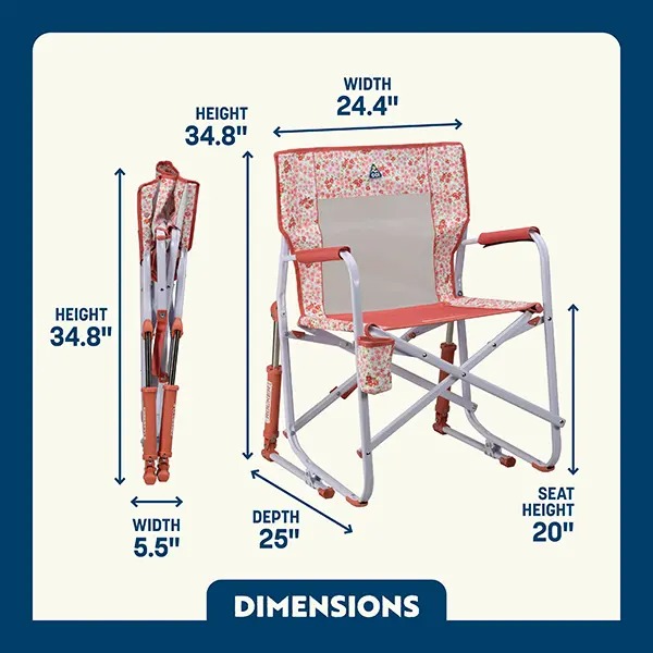 GCI Outdoor Stowaway Rocker 2.0