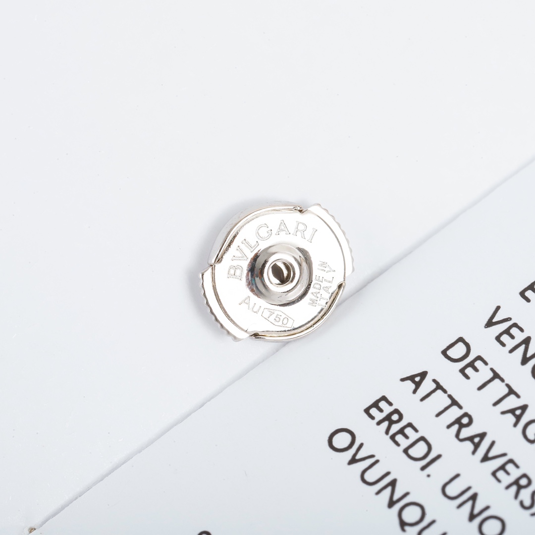 Bulgari Petal Polished Earrings