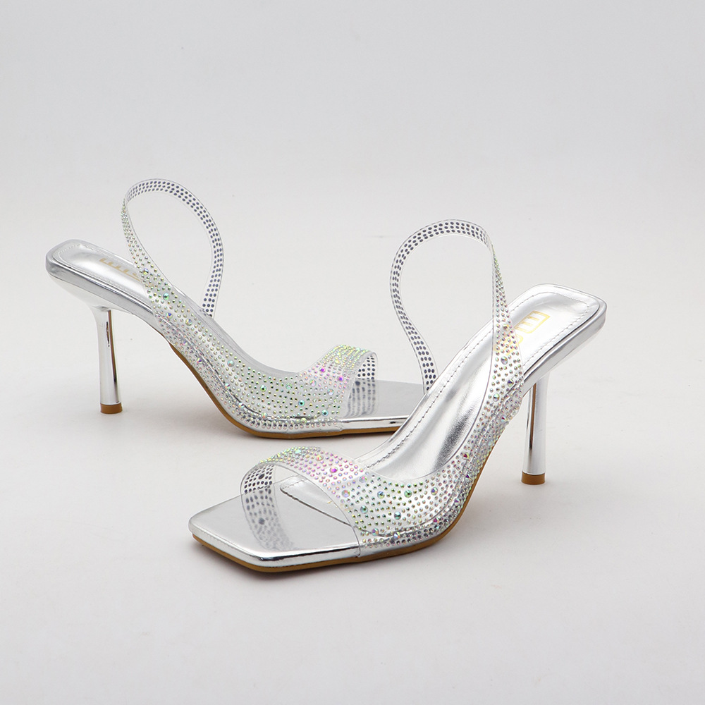 👠👠Versatile sexy women's square toe high heels