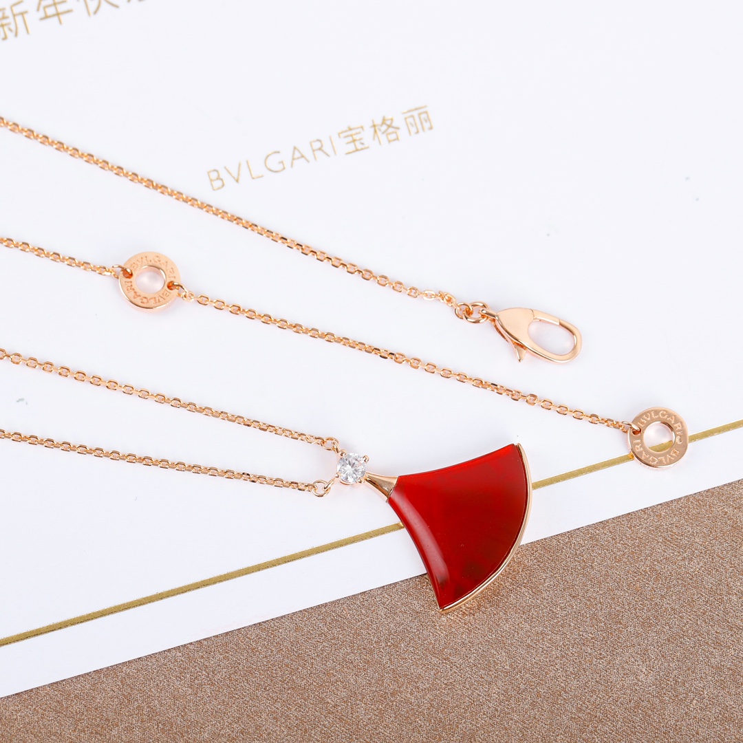 Bulgari Large Fan Necklace