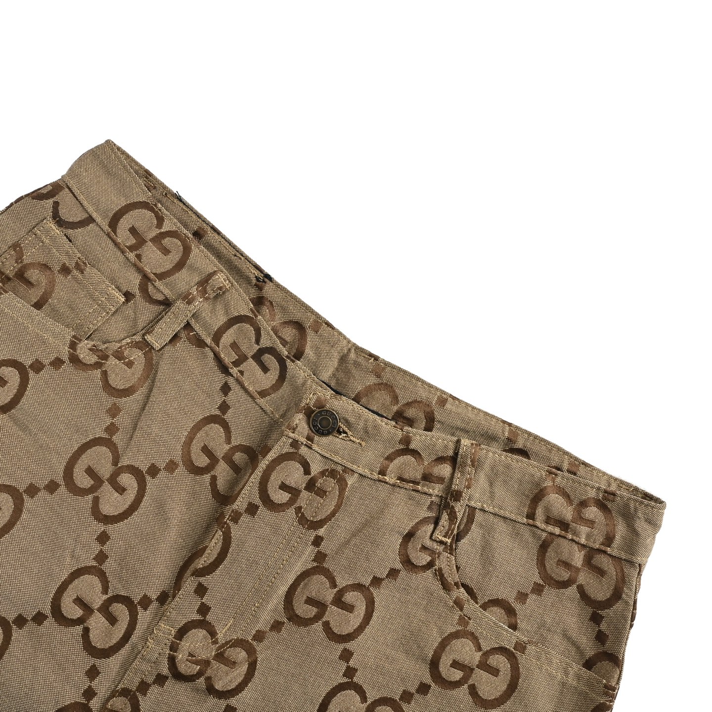 Gucci all over print jacquard straight shorts