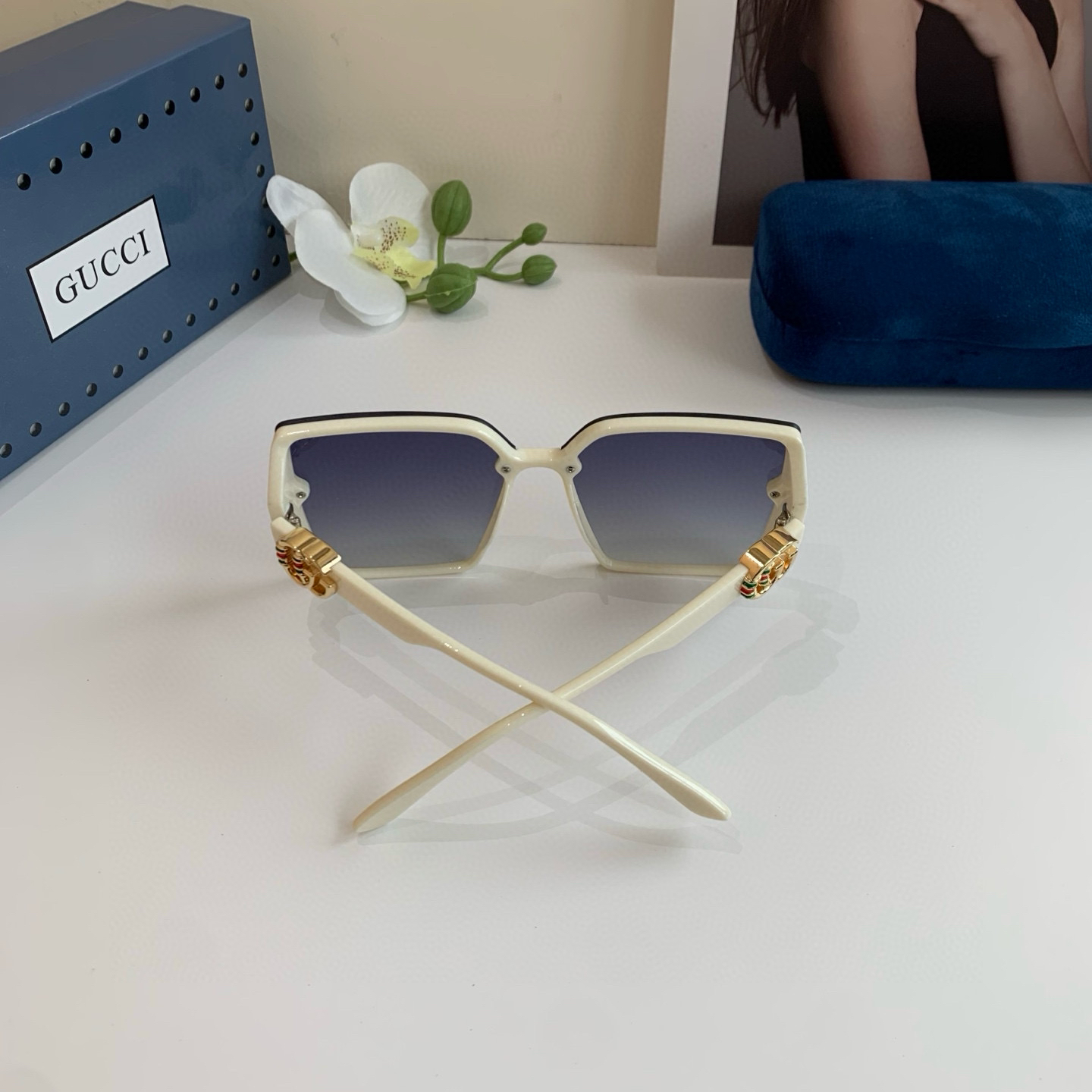 Gucci Square Frame Sunglasses