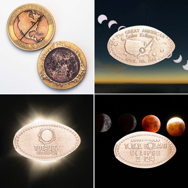 2024 Total Solar Eclipse Commemorative Coin