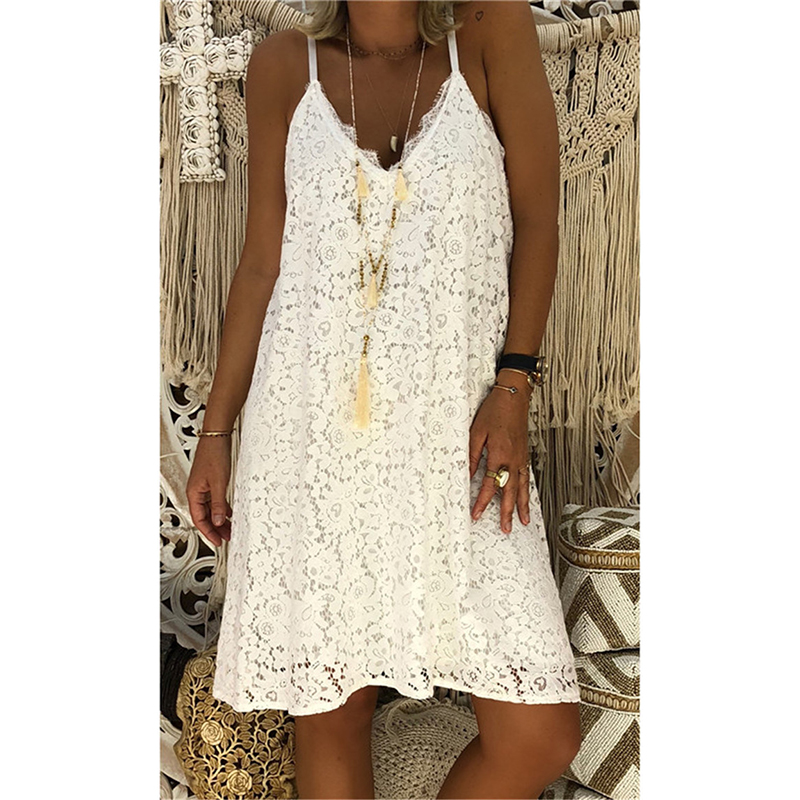 Character Lace Suspender Dress