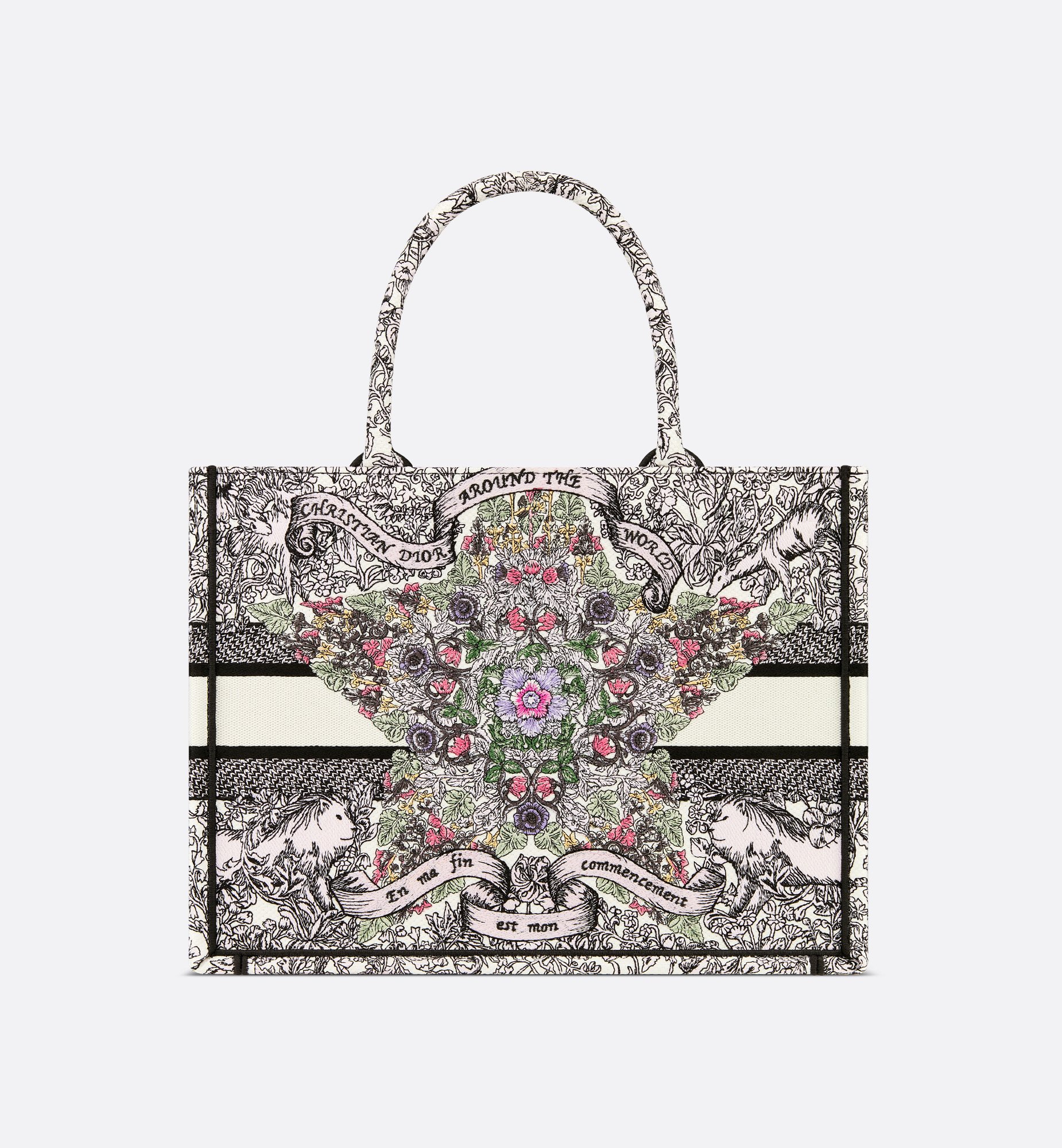 Dior Medium Book Tote Bag M1296ZEDO_M941