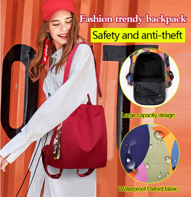 (Mother's Day Hot sale-50% OFF)Beautiful Water Resistant Anti-theft Backpack-Buy 2 Free Shipping