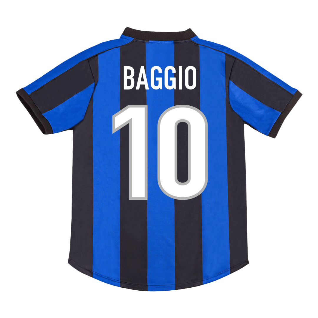 BAGGIO #10 1999/00 Inter Milan Home Football Shirt