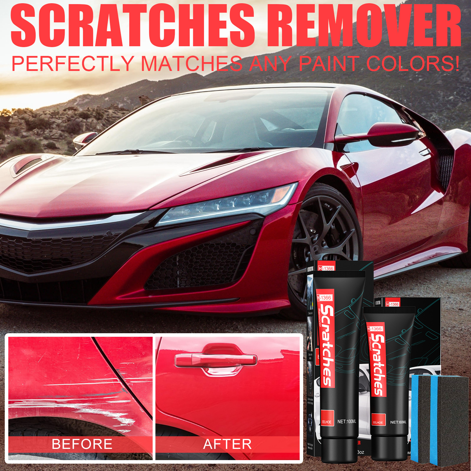 Universal Car Scratch Remover & Polish