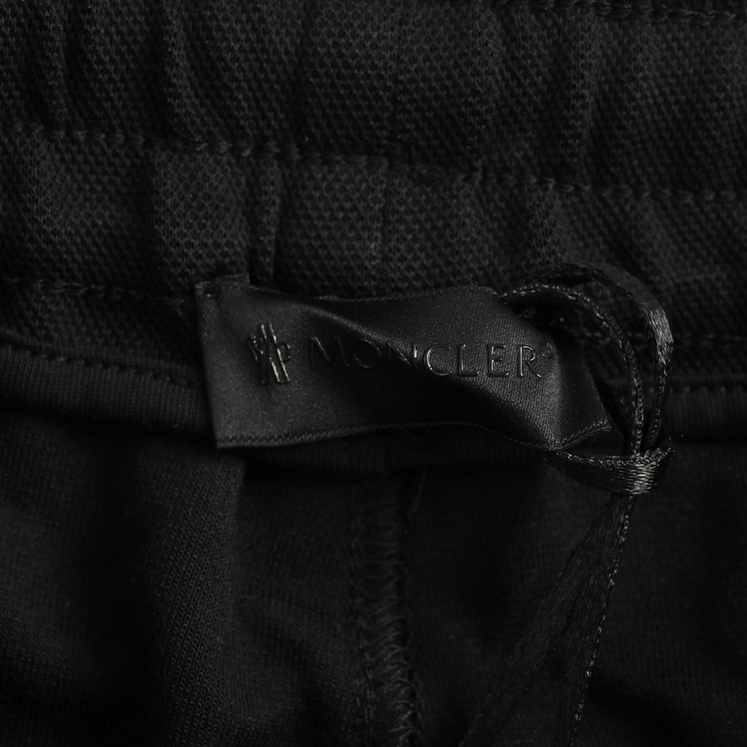 Moncler 24Fw side webbing trousers