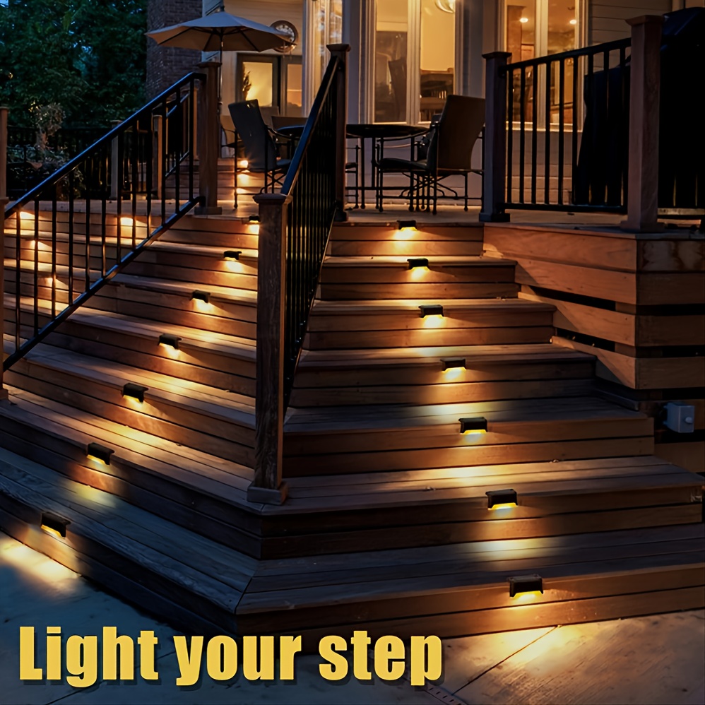 Light Up Your Outdoor Spaces with 8 LED Solar Lamps!