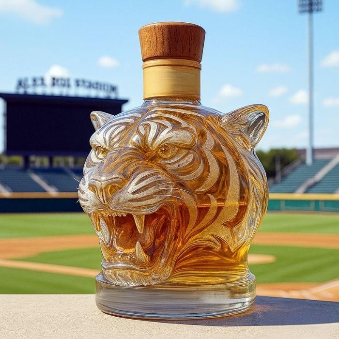 BEST LSU Tigers Head Whiskey Bottle
