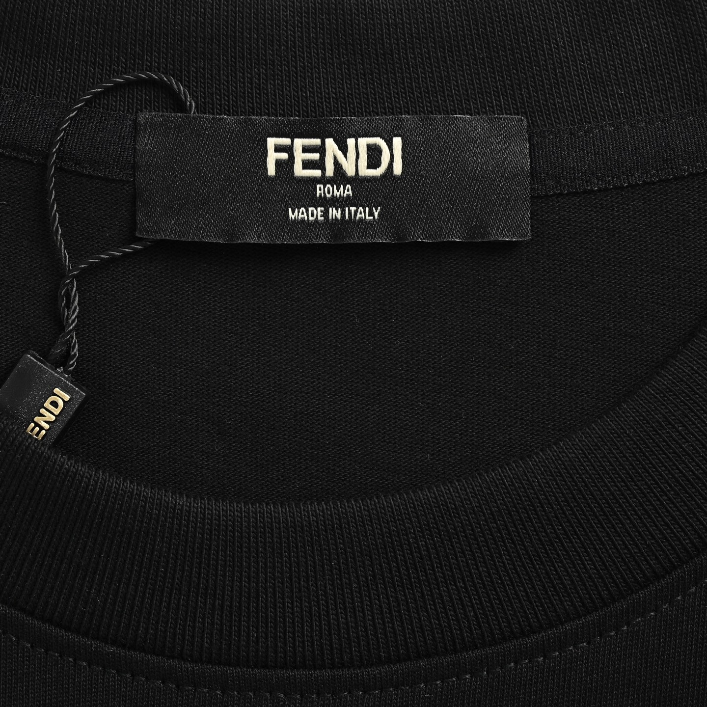 Fendi 25ss pocket FF embossed short sleeve