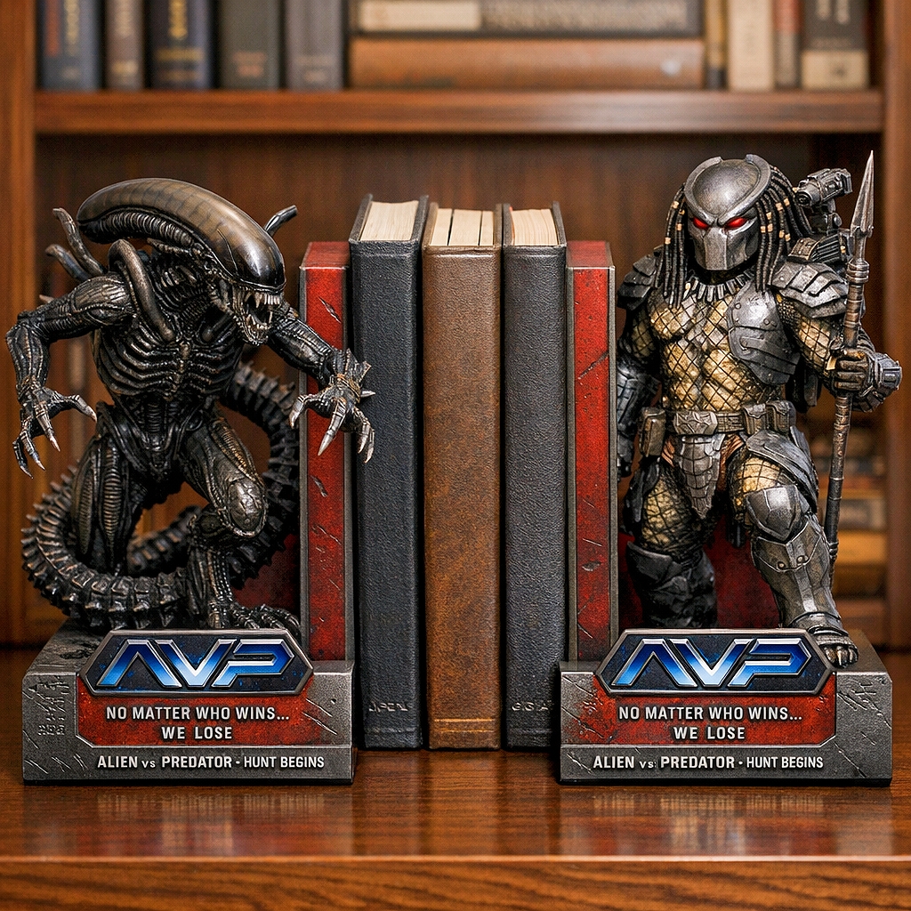Alien vs. Predator Bookends