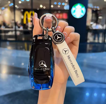 Benz Zinc Alloy Keychain