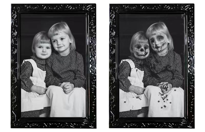 (🔥Last Day Promotion-SAVE 50% OFF)😈3D Halloween Decoration Photo Frame-🔥BUY 2 GET 10% OFF & FREE SHIPPING