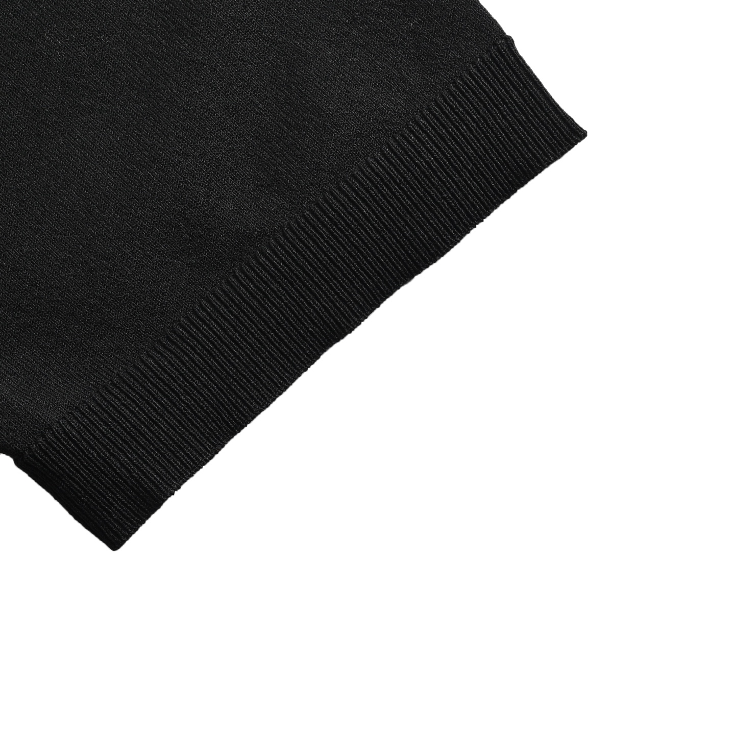 Gucci 25ss Pocket Lettering Intarsia Knitted Polo Short Sleeve