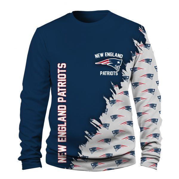 NEW ENGLAND PATRIOTS Hoodie Printed Vip 3D 27