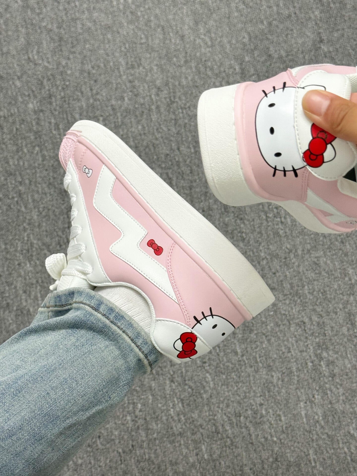 Hellokitty Pink Sneakers Casual Fashion Comfortable Classic Shoes