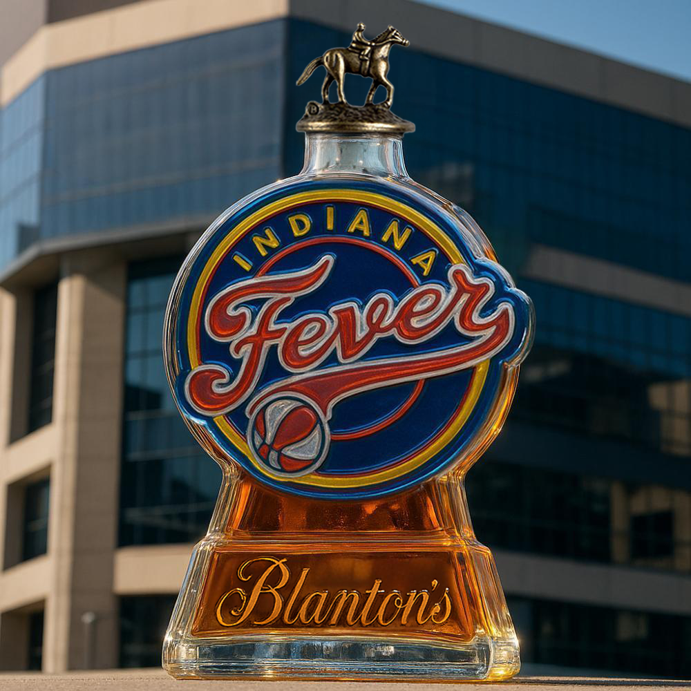 Indiana Fever Special Edition Whiskey Bottle