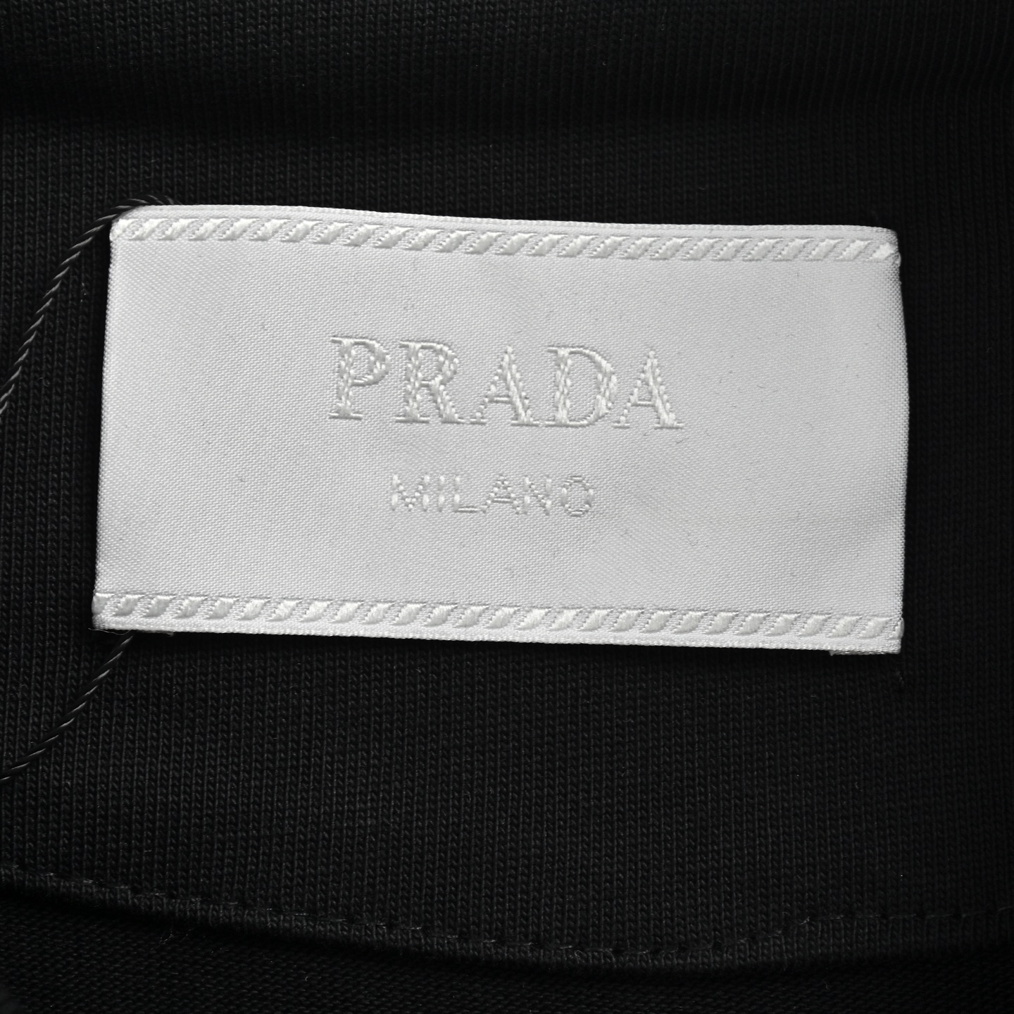 Prada 24ss embossed logo short sleeve