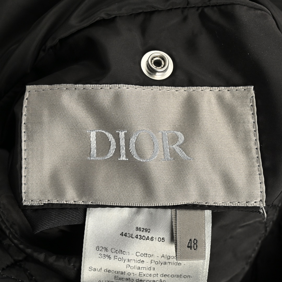 Dior 24Fw diamond quilted reversible jacket