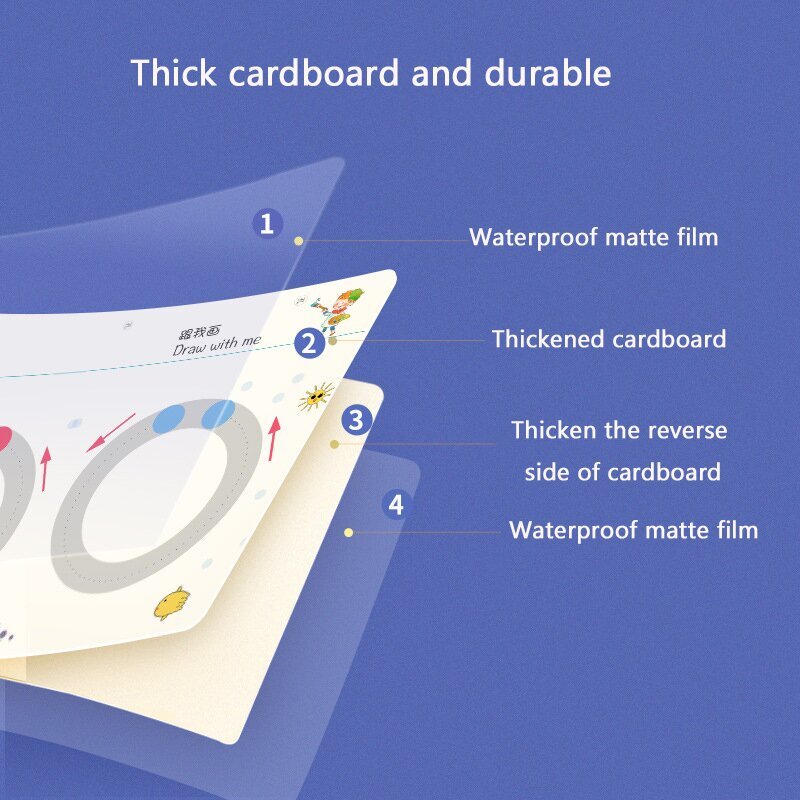 🔥45% OFF Last Day Sale - Magical Tracing Workbook Set (BUY 2 SETS FREE SHIPPING)