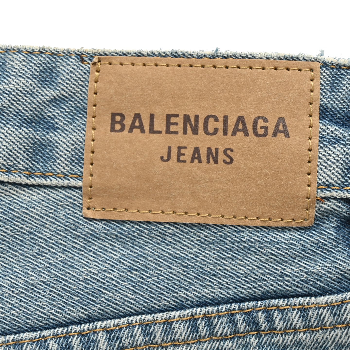 Balenciaga 25ss BAGGA wide-leg jeans