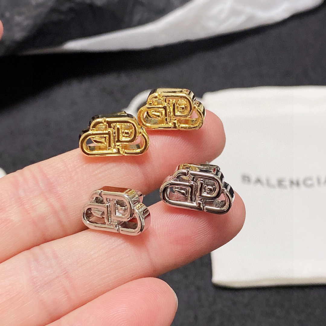 Balenciaga new BB small earrings