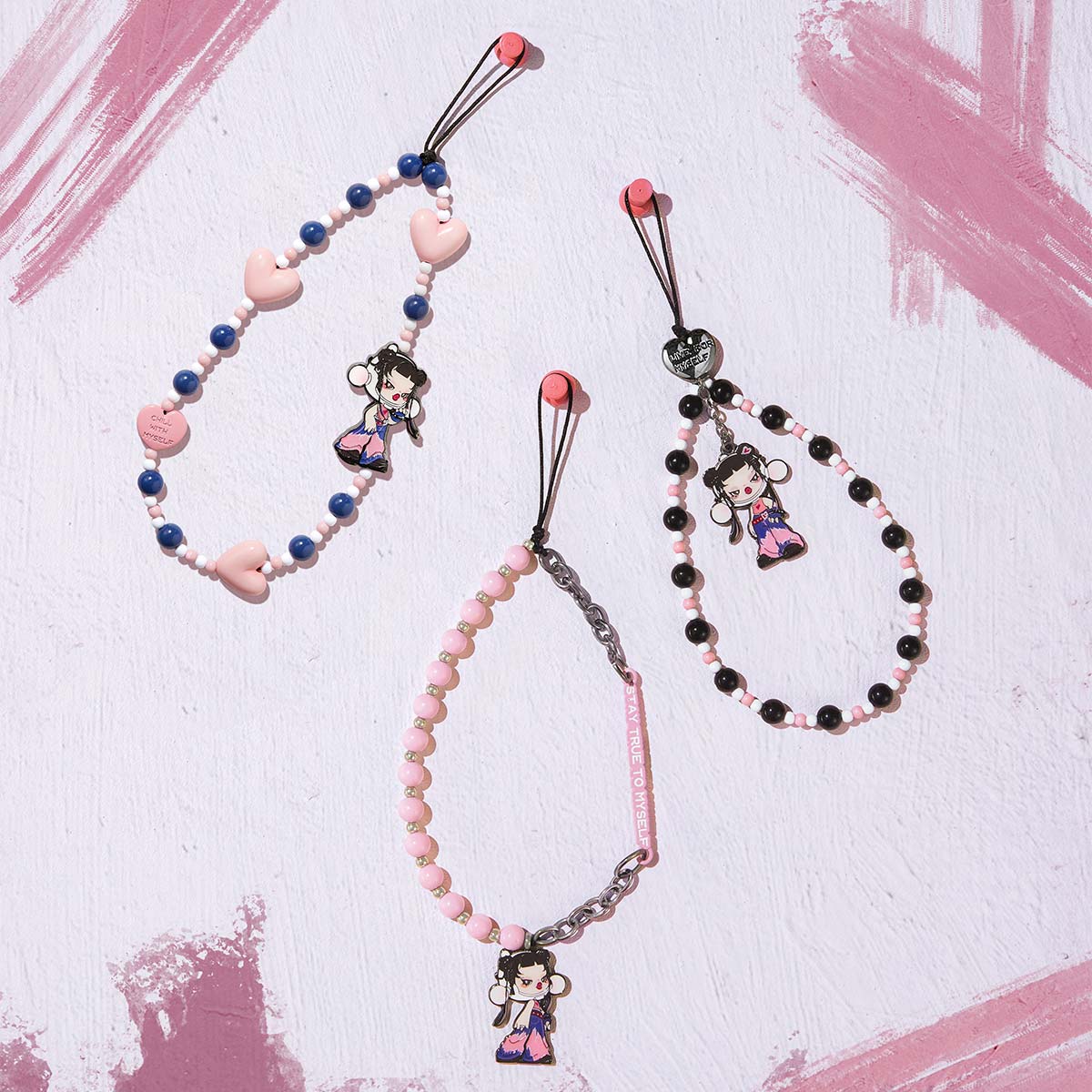 POP MART SKULLPANDA CHEERS TO MYSELF SERIES-Phone Charm [1 Blind Box]