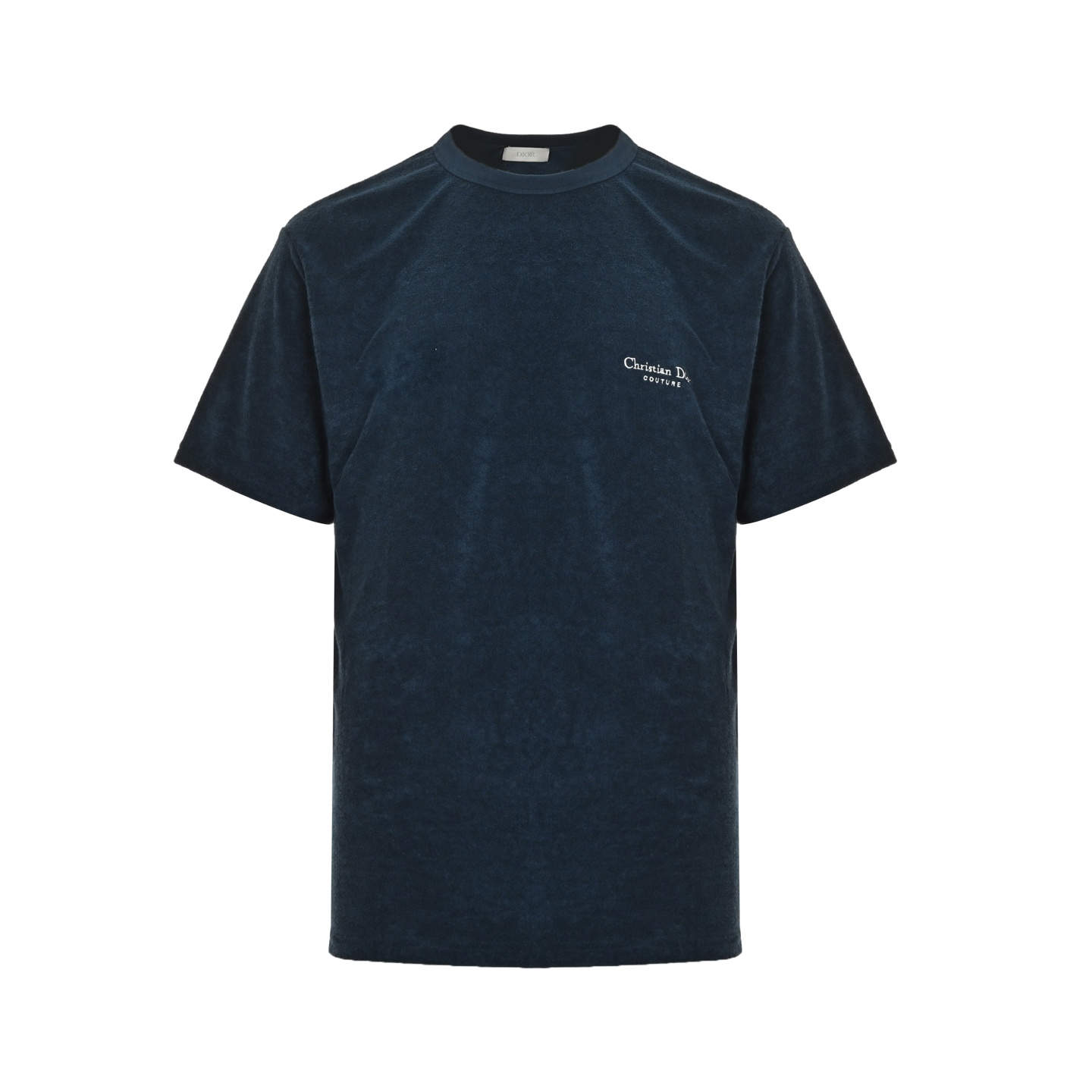 Dior 25ss small logo embroidered terry short sleeves