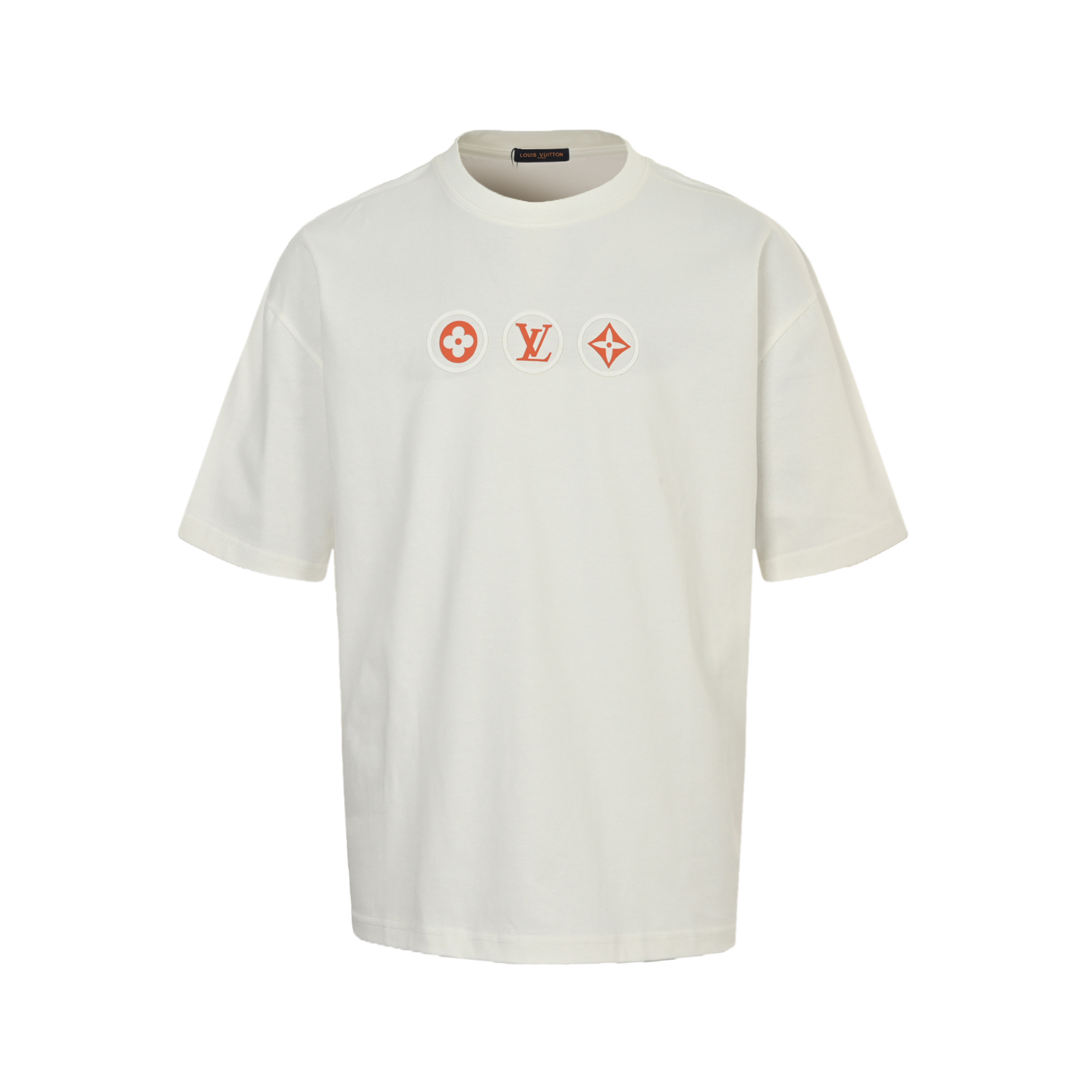 Louis Vuitton 25ss Silicone Three Flower Print Short Sleeve