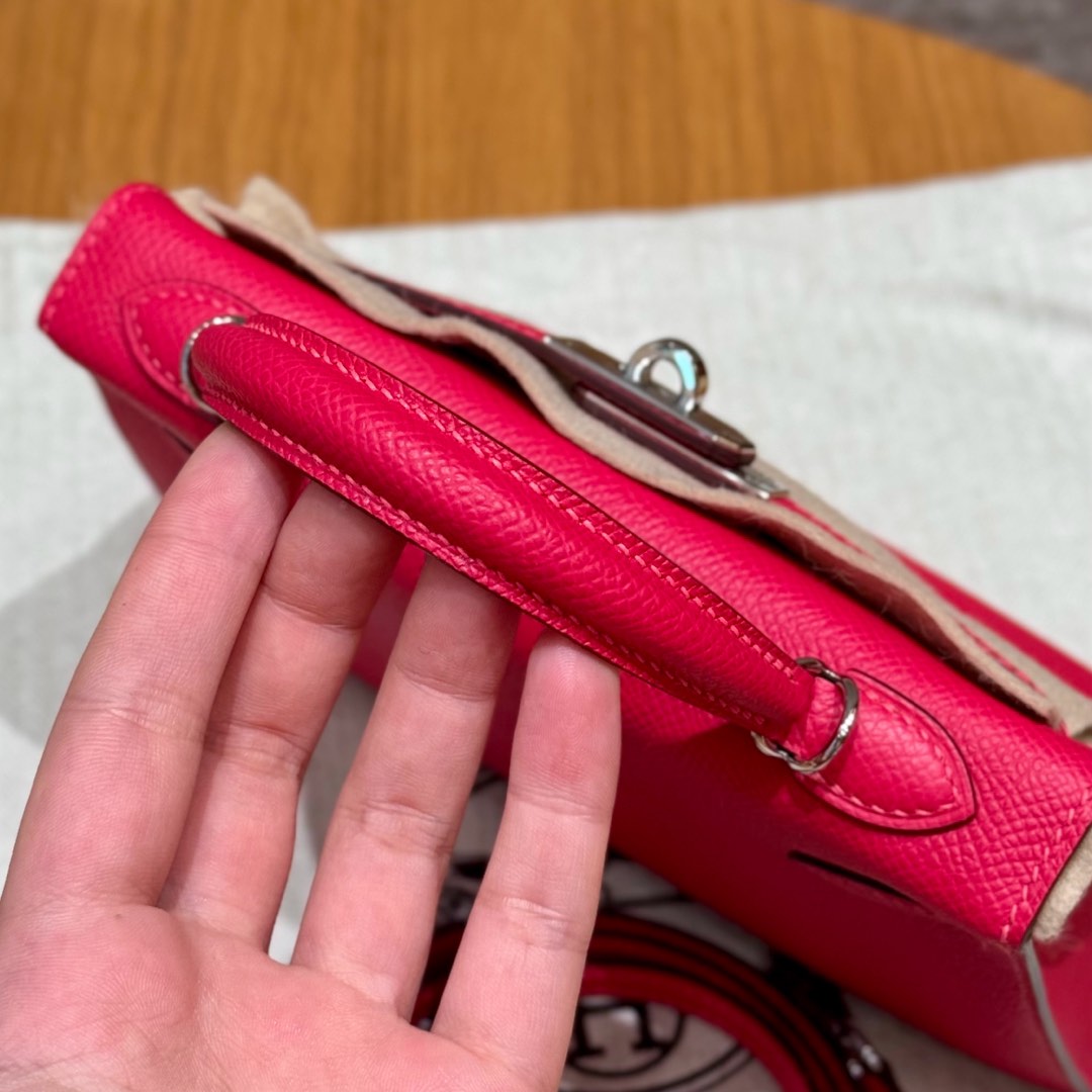 Hermes mini kelly2 i6Rose extreme handbag (handmade custom)