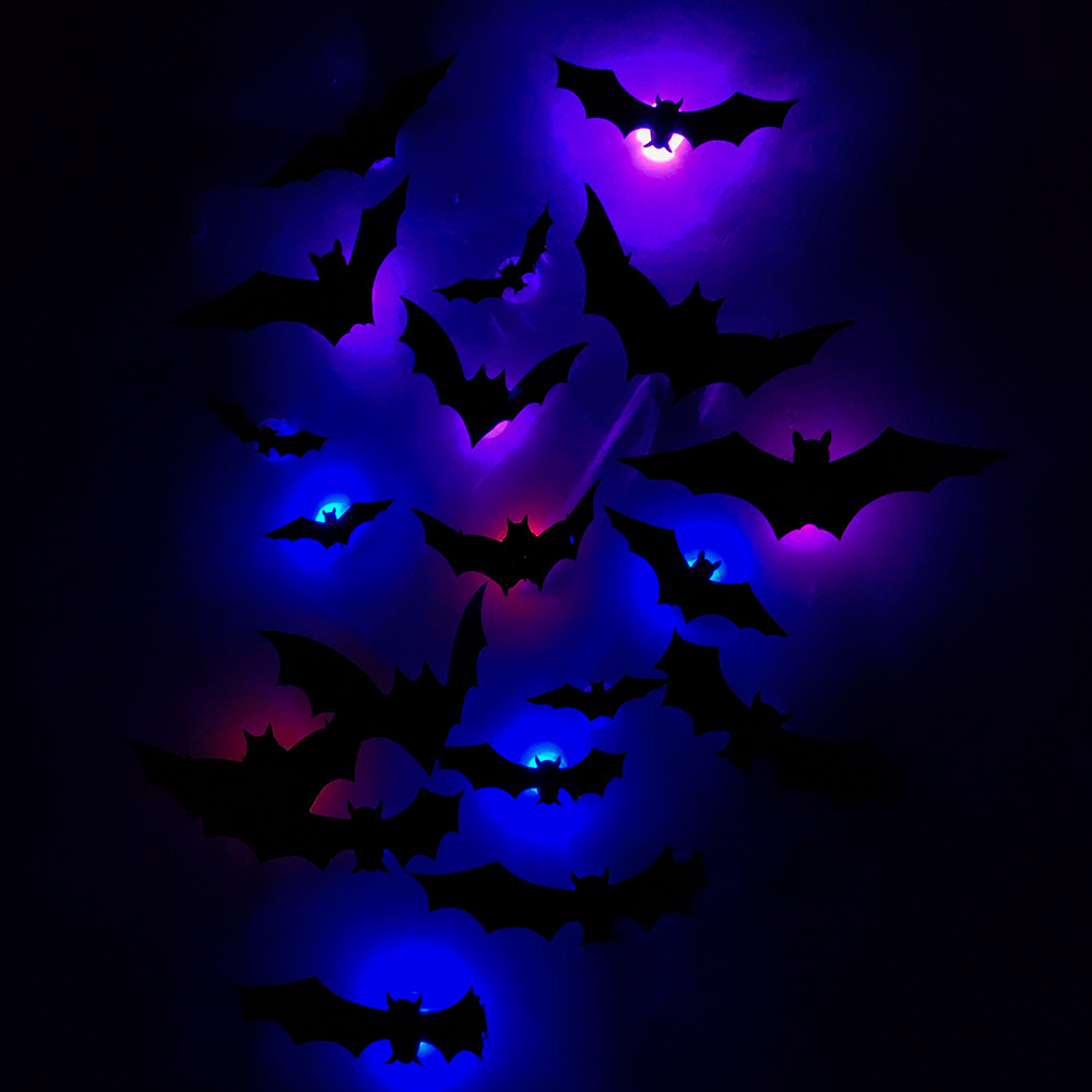 🔥On Sale🔥12pcs/set 3D Bat Design LED Decoration🔥Buy 4 Sets FREE SHIPPING