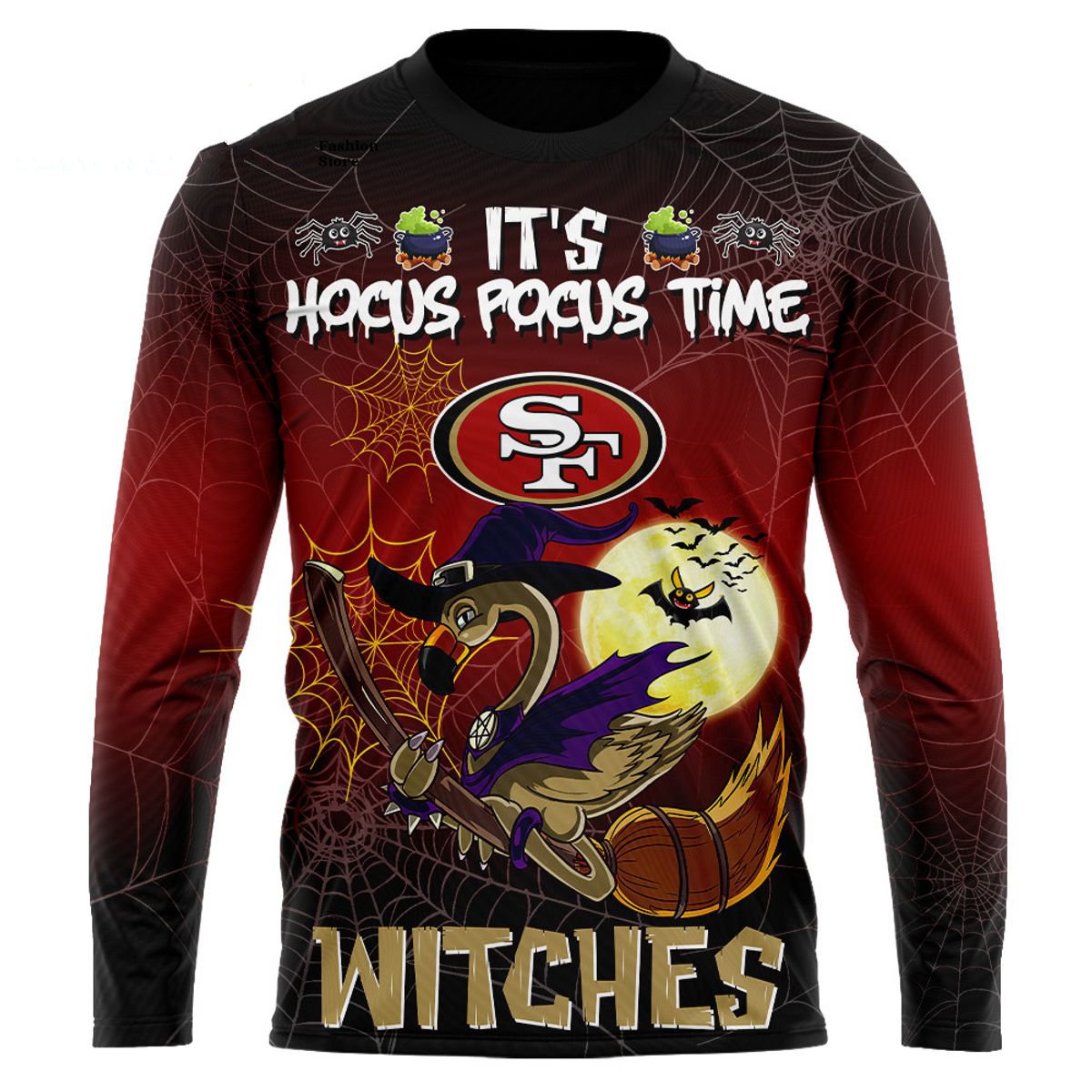 SAN FRANCISCO 49ERS 3D HOODIE HALLOWEEN002
