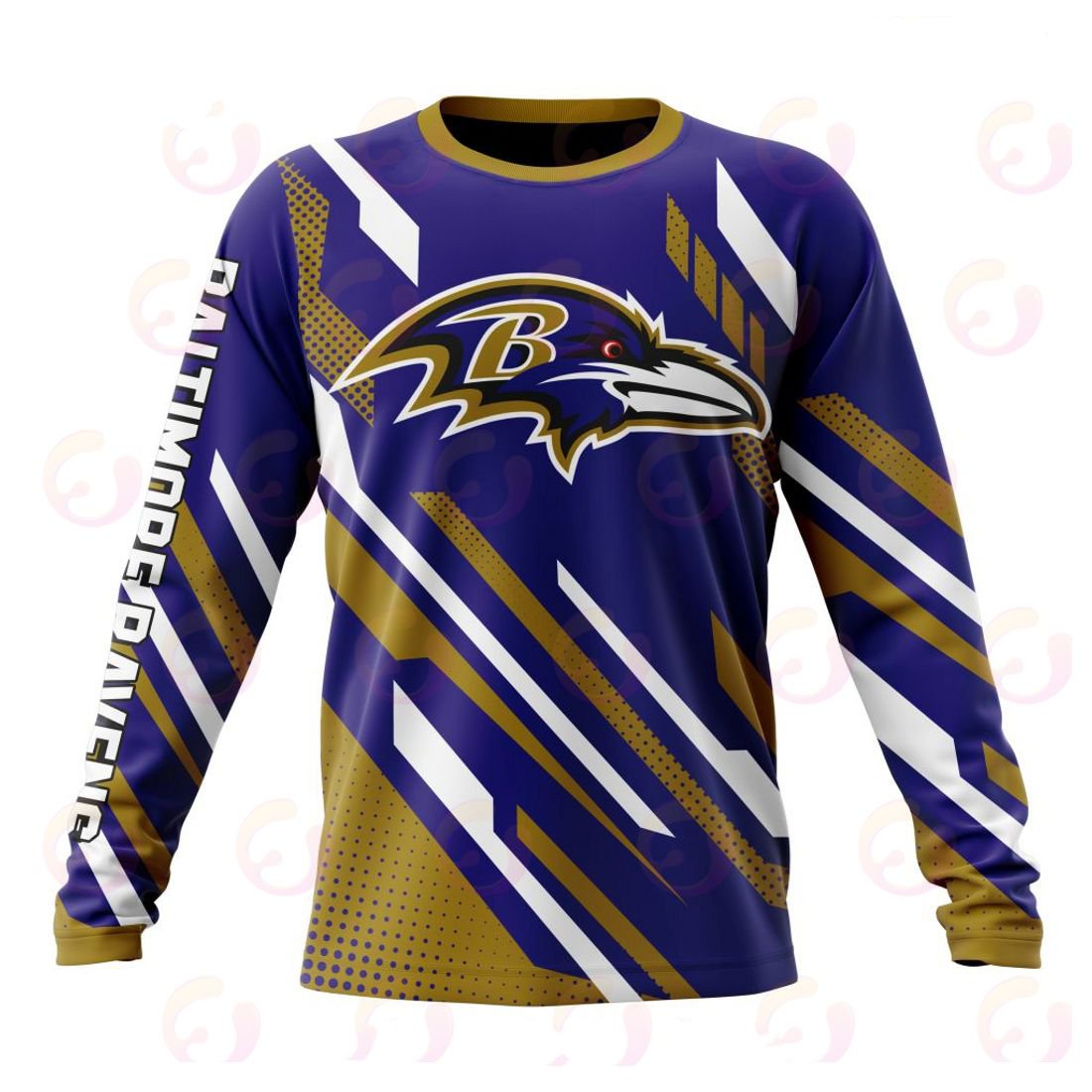 BALTIMORE RAVENS 3D HOODIE SPECIAL MOTOCROSS CONCEPT