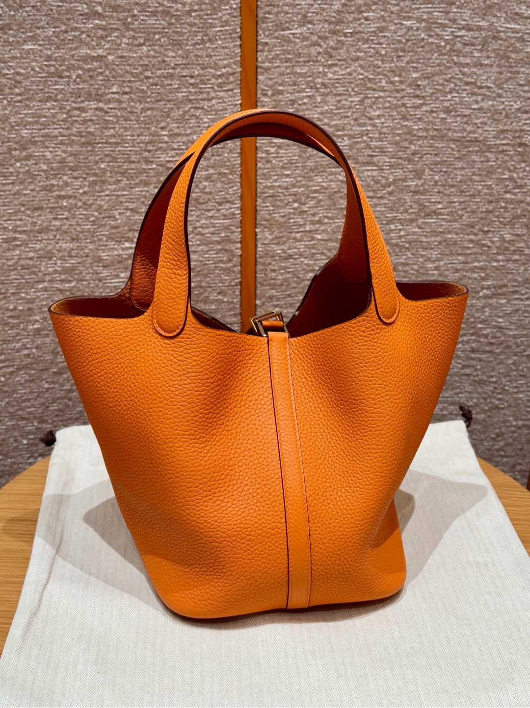 Hermes Picotin lo 93Orange (Handmade to order)