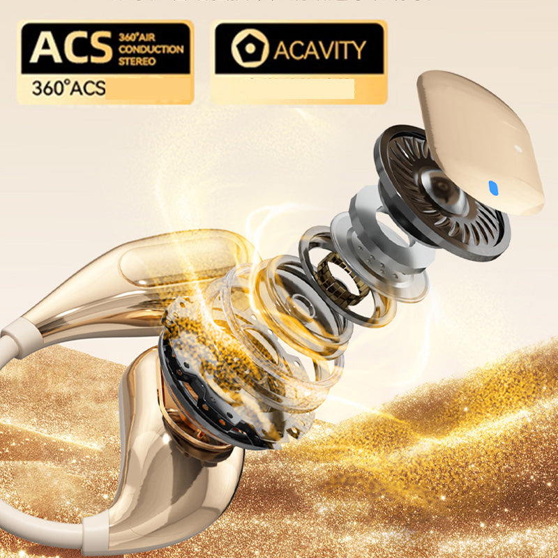 HiFi Waterproof Ear-Hook Bluetooth Headphones✅