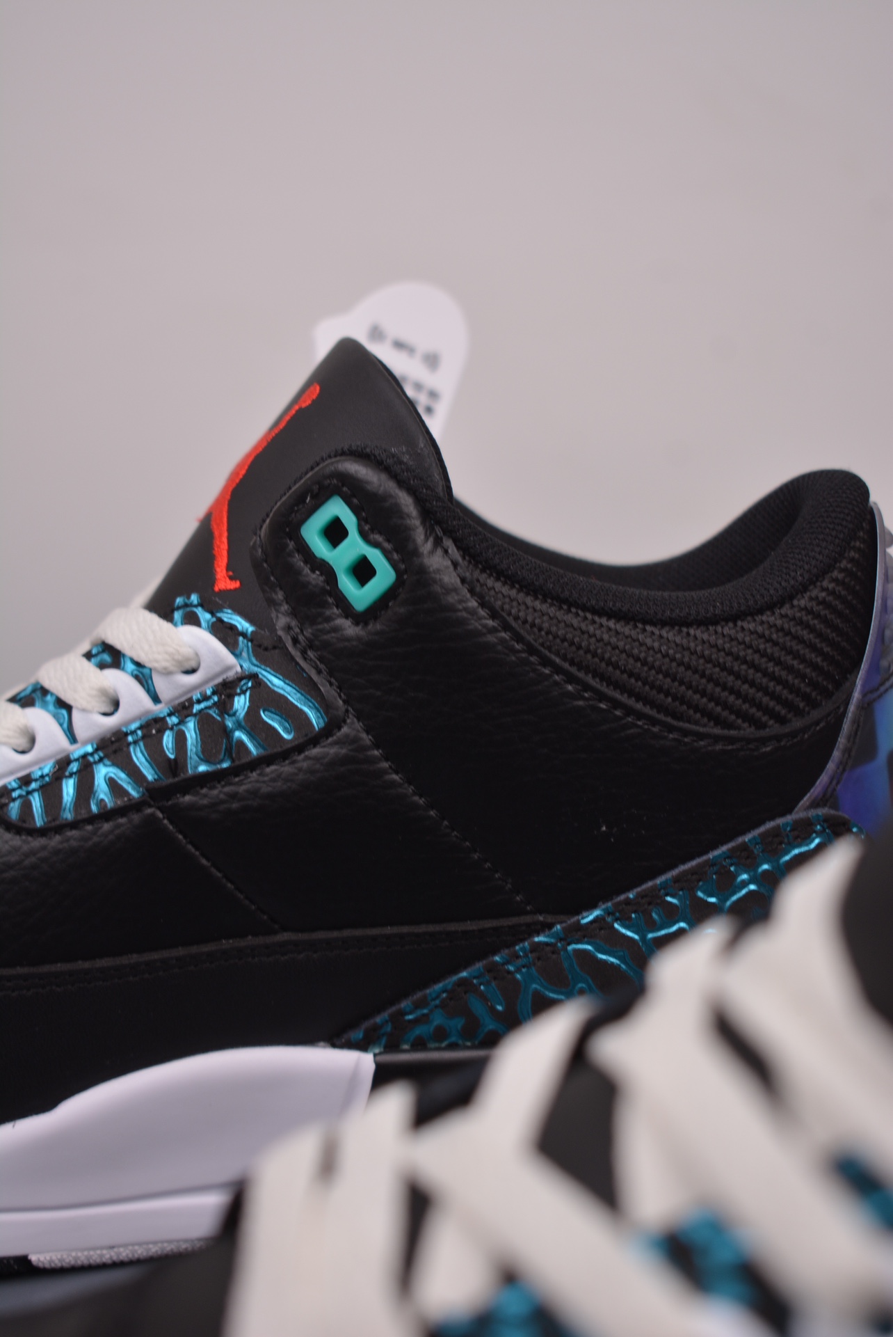 WMNS x Air Jordan 3 Black and Hyper Jade AJ3 FV5437-001