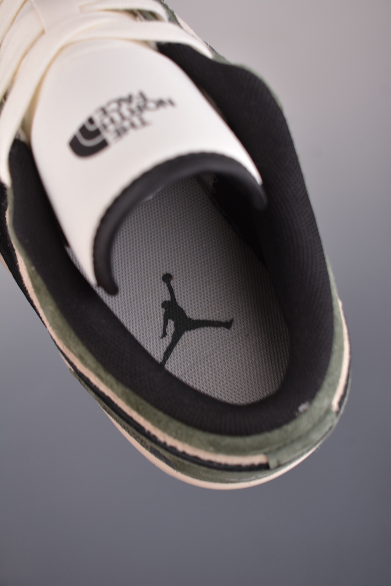 The North Face x Nike Air Jordan 1 Low OG Off-White Olive Green DM9188-004