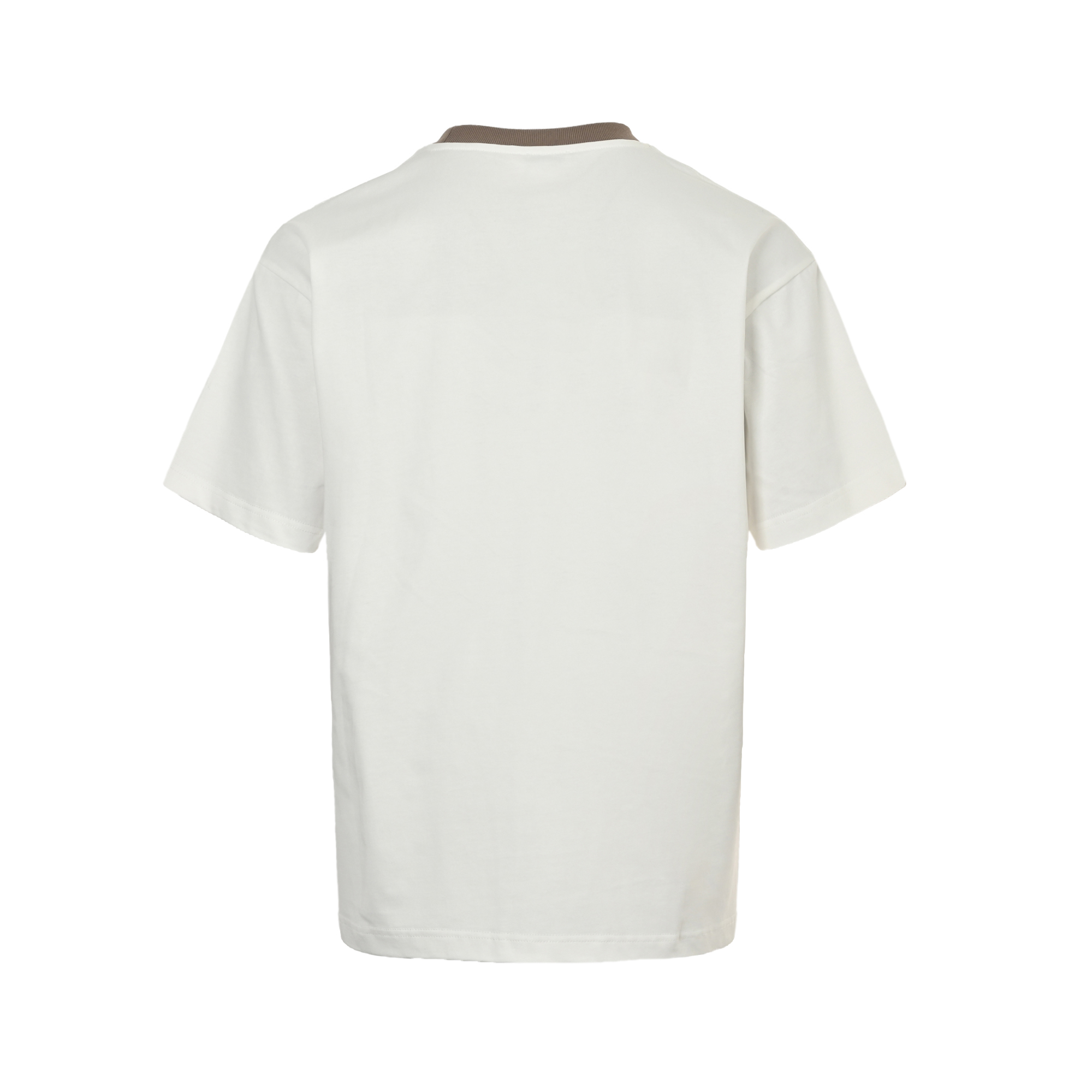 Burberry 25ss patchwork collar horse embroidered short sleeves